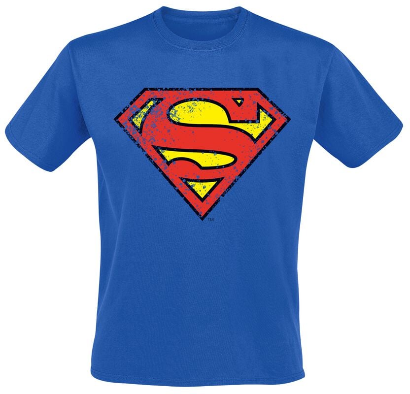 gothicana by emp "Crest" T-Shirt blue by Superman