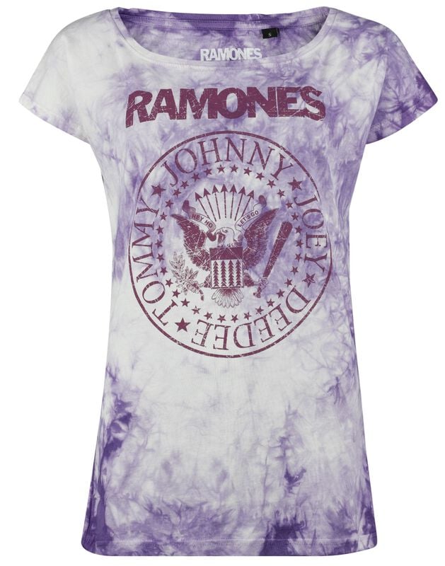 Gothicana By Emp "Crest" T-Shirt Lilac By Ramones