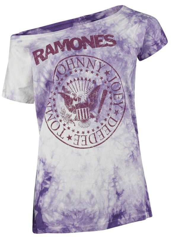 gothicana by emp "Crest" T-Shirt lilac by Ramones
