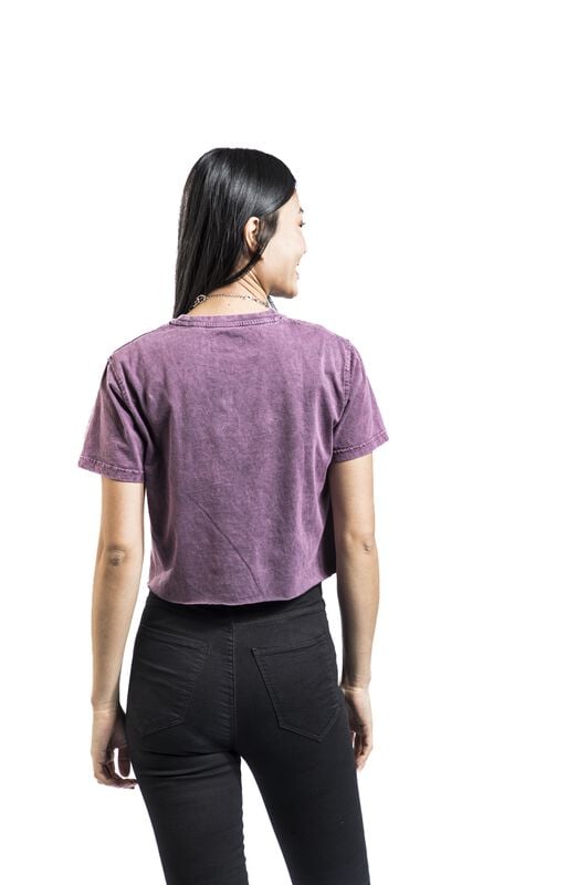 Gothicana By Emp "Crest" T-Shirt Purple By Ramones