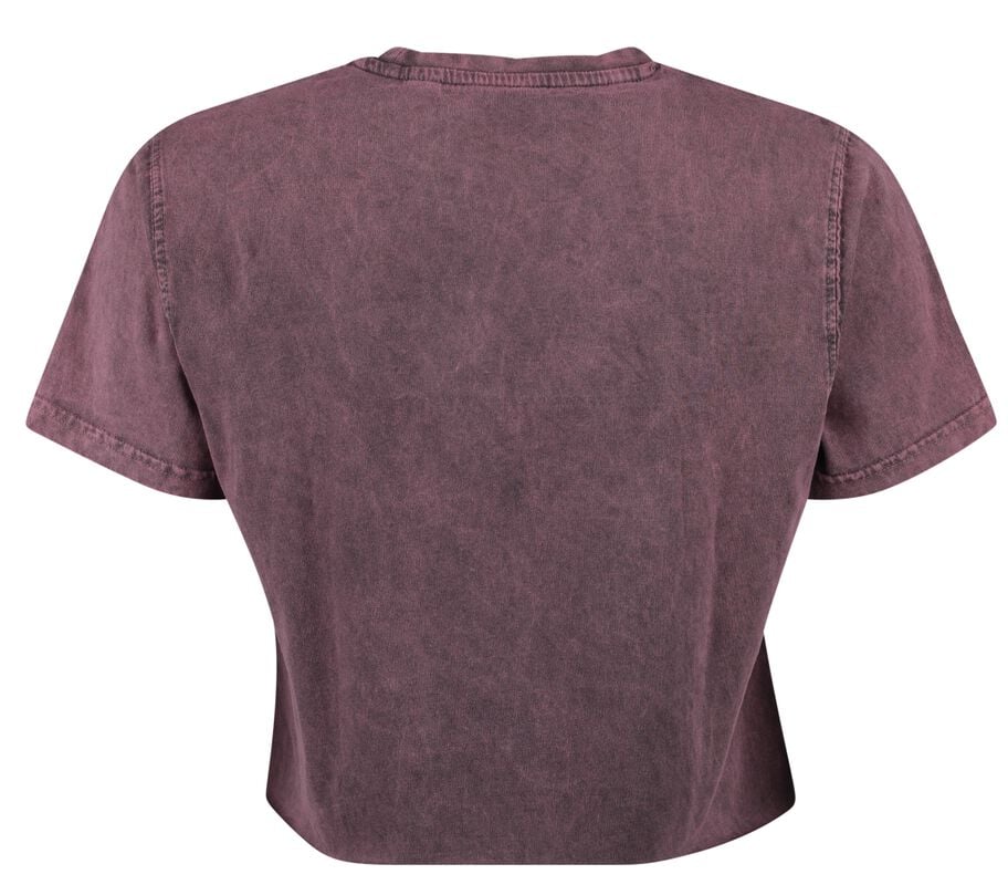 gothicana by emp "Crest" T-Shirt purple by Ramones