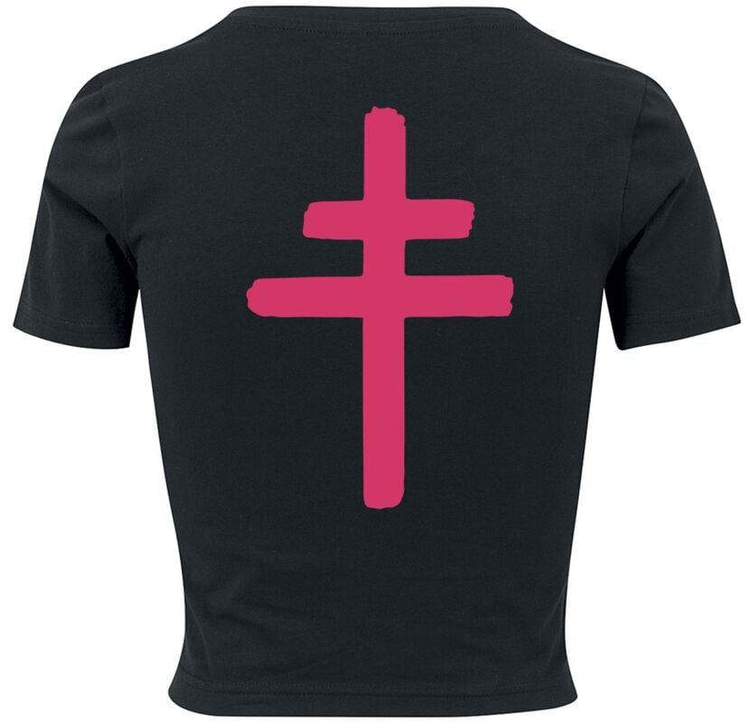 Gothicana By Emp "Cross" T-Shirt Black By President