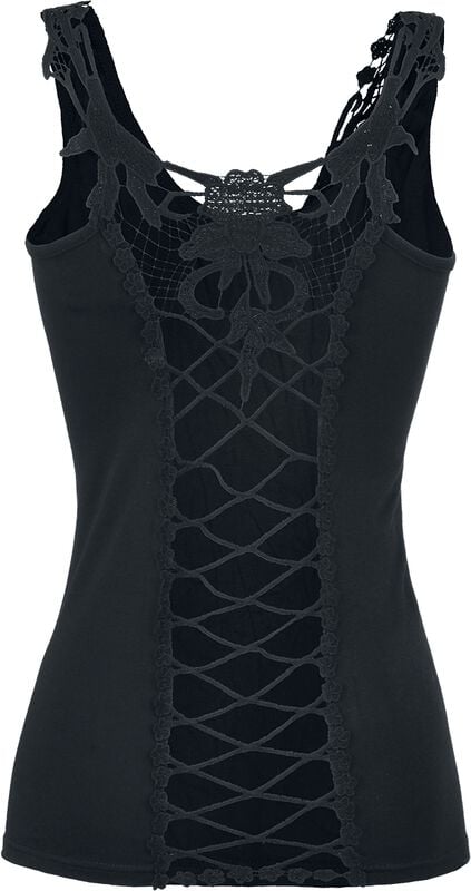 Gothicana By Emp "Cross" Top Black By Innocent