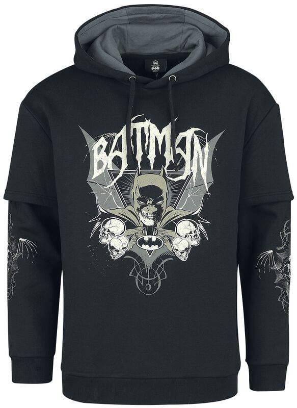 gothicana by emp "Dark Smile" Hoodie black by Batman