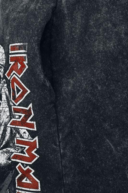 Gothicana By Emp "Eddie" Shorts Grey By Iron Maiden