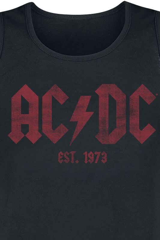 Gothicana By Emp "Est. 1973" Tanktop Black By AC/DC
