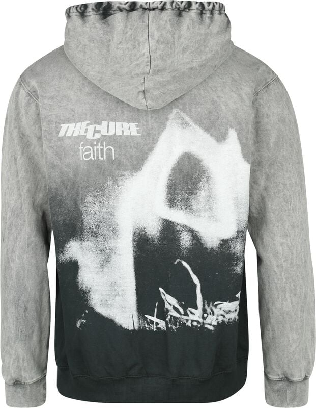 Gothicana By Emp "Faith" Hoodie Grey By The Cure