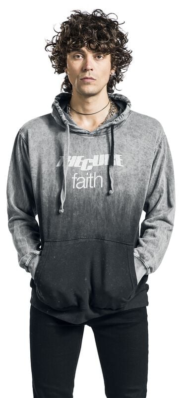 Gothicana By Emp "Faith" Hoodie Grey By The Cure