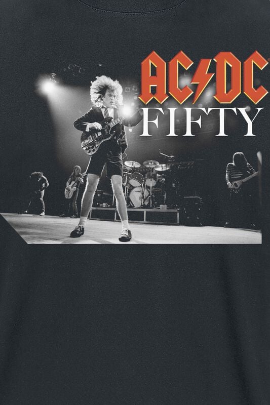 Gothicana By Emp "Fifty Live" T-Shirt Black By AC/DC