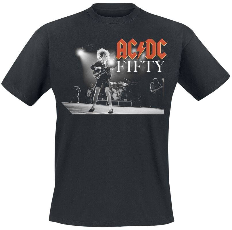 gothicana by emp "Fifty Live" T-Shirt black by AC/DC