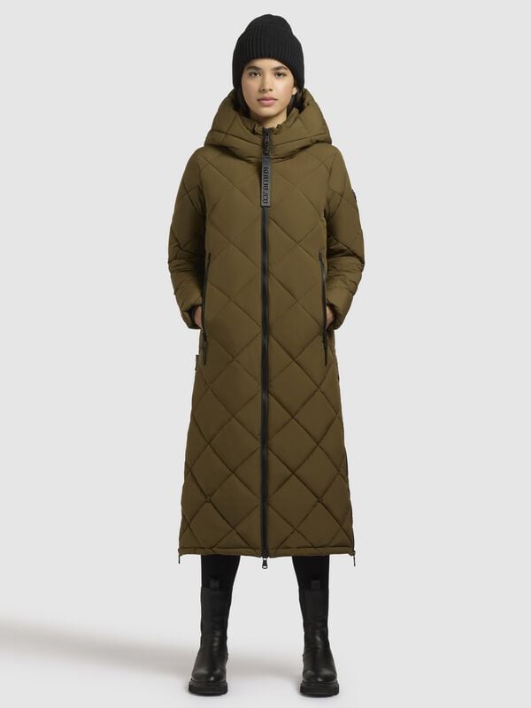 Gothicana By Emp "Genti" Winter Coat Green By Khujo