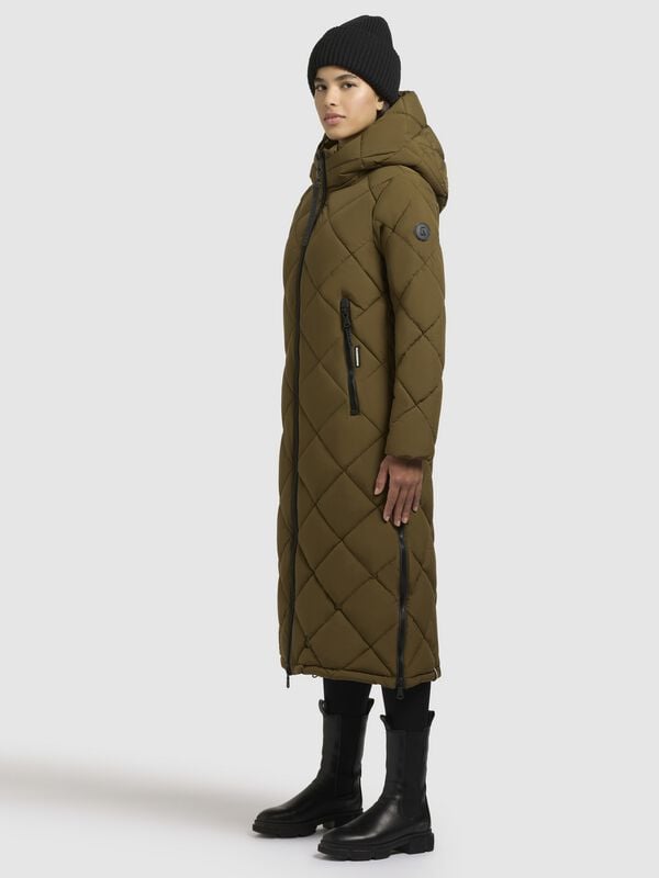 Gothicana By Emp "Genti" Winter Coat Green By Khujo