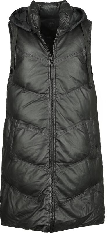 gothicana by emp "GWVroni" Vest black by Gipsy