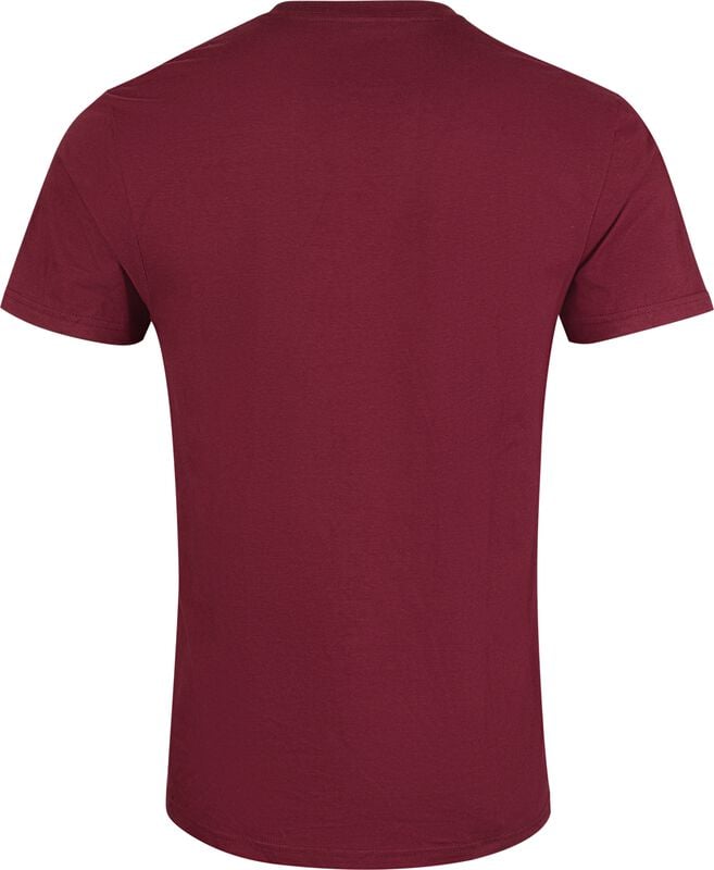 Gothicana By Emp "Head" T-Shirt Dark Red By Iron Man