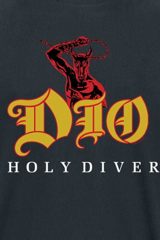 Gothicana By Emp "Holy Diver" T-Shirt Black By Dio
