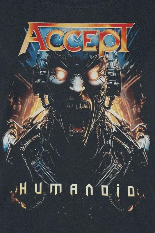 Gothicana By Emp "Humanoid" T-Shirt Black By Accept
