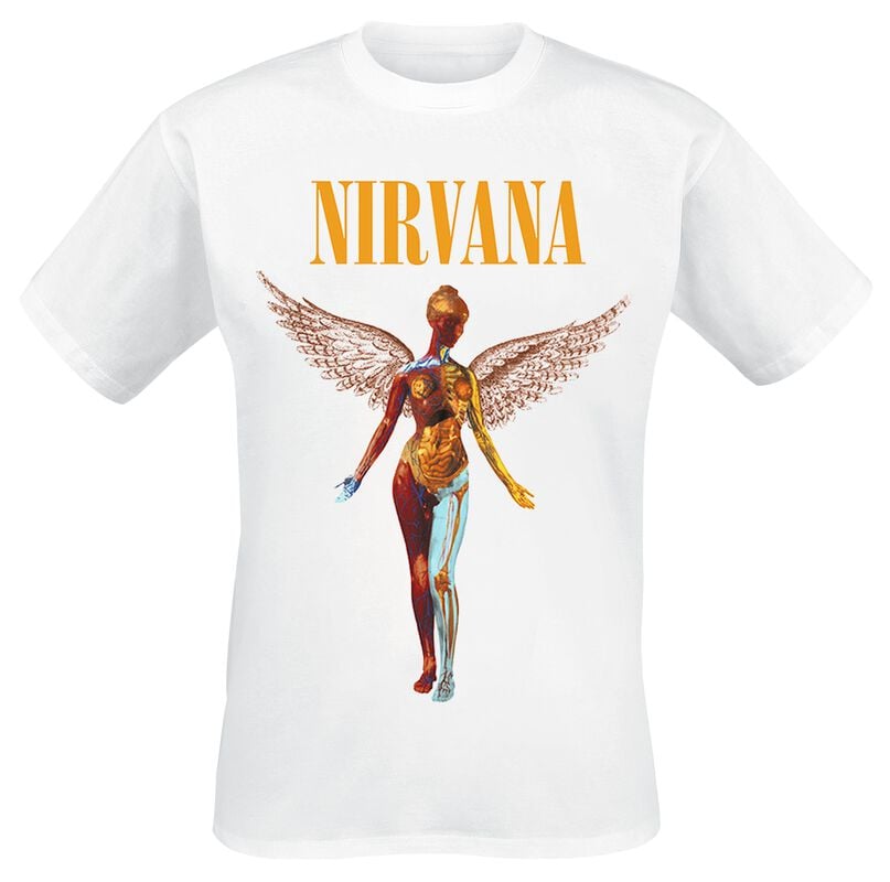 gothicana by emp "In Utero" T-Shirt white by Nirvana