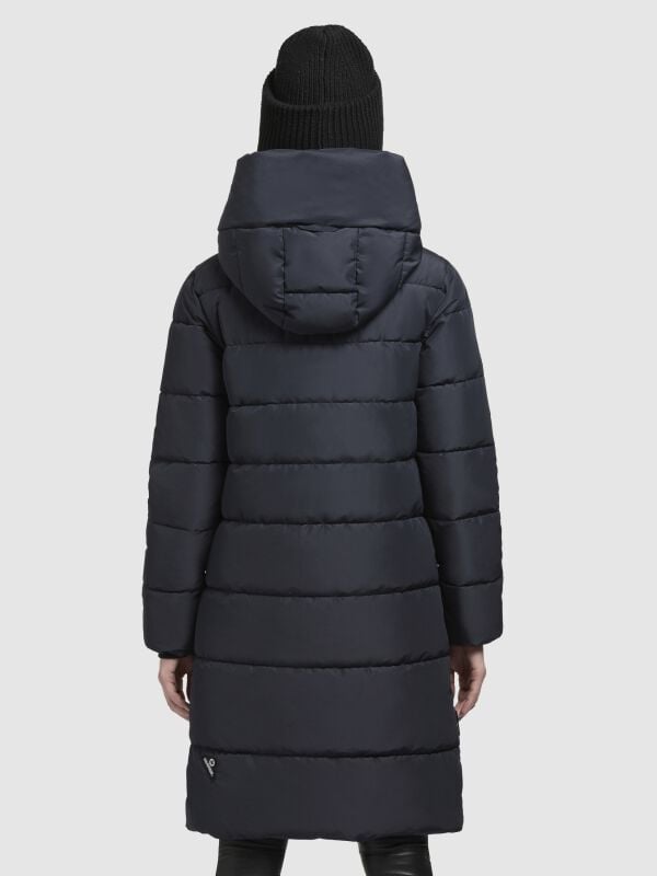 Gothicana By Emp "Jilias5" Winter Coat Navy By Khujo