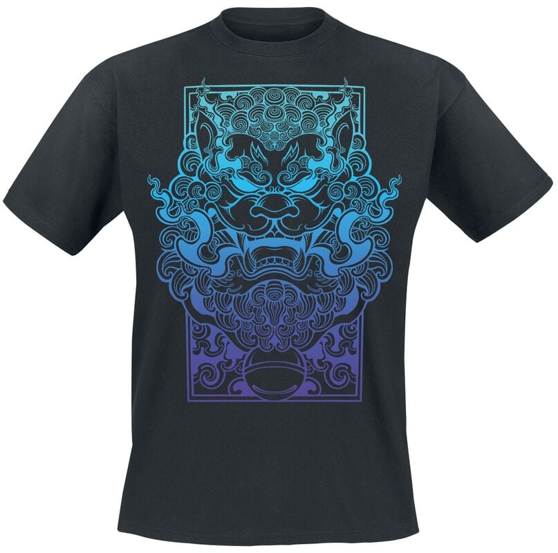 gothicana by emp "KOMAINU" T-Shirt black by NEOMACHI