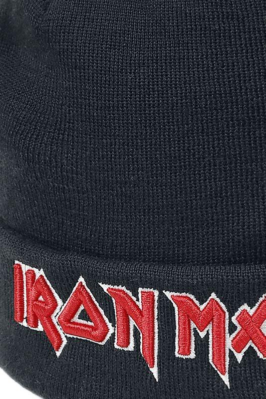 Gothicana By Emp "Logo" Beanie Black By Iron Maiden