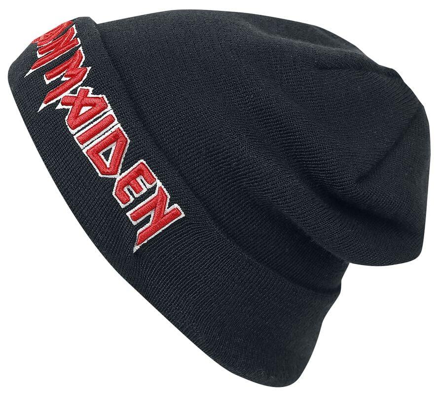 gothicana by emp "Logo" Beanie black by Iron Maiden