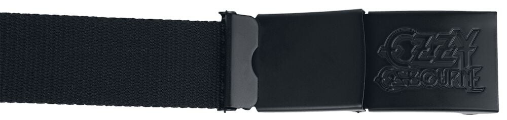 Gothicana By Emp "Logo" Belt Black By Ozzy Osbourne