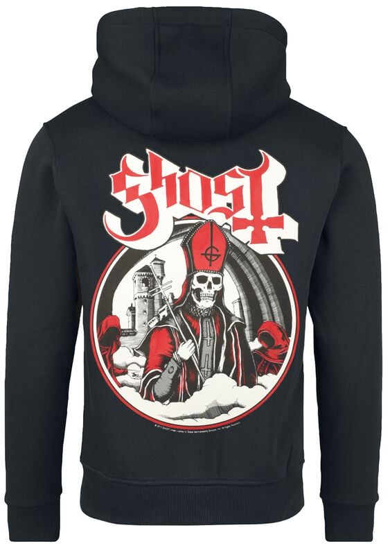Gothicana By Emp "Logo" Hoodie Black By Ghost
