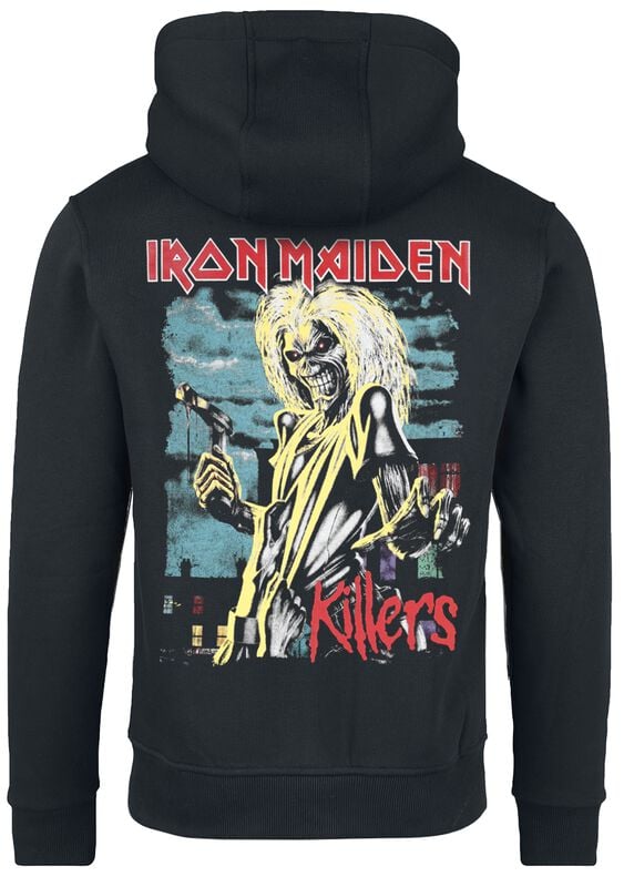 Gothicana By Emp "Logo" Hoodie Black By Iron Maiden