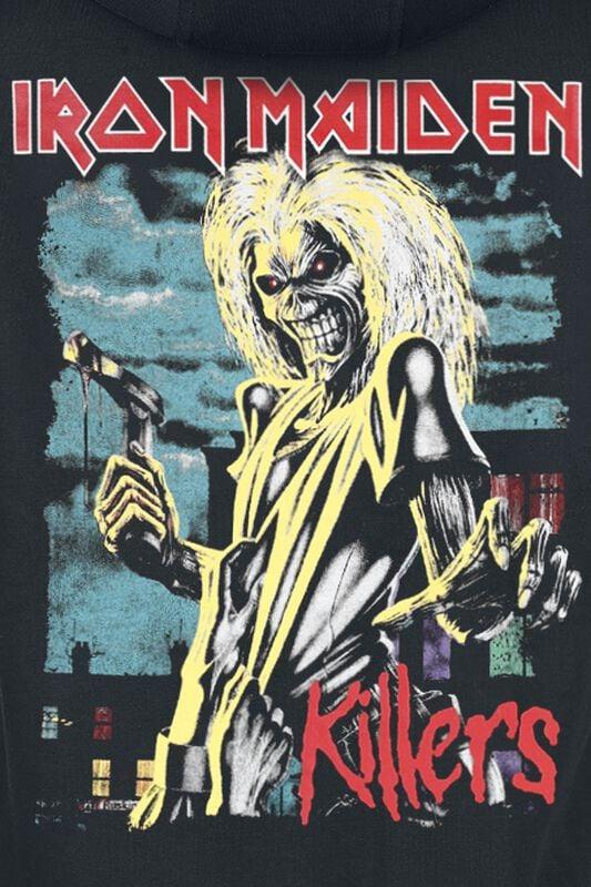 Gothicana By Emp "Logo" Hoodie Black By Iron Maiden