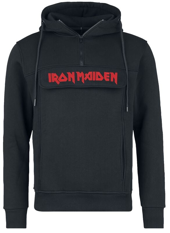 gothicana by emp "Logo" Hoodie black by Iron Maiden