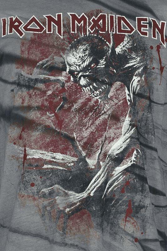 Gothicana By Emp "Logo" T-Shirt Grey By Iron Maiden