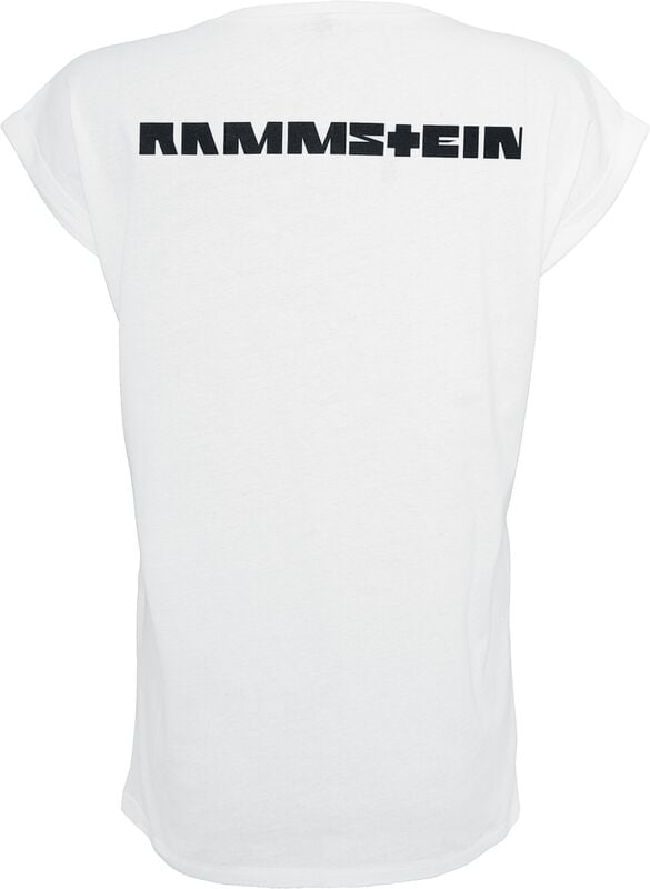 Gothicana By Emp "Logo" T-Shirt White By Rammstein
