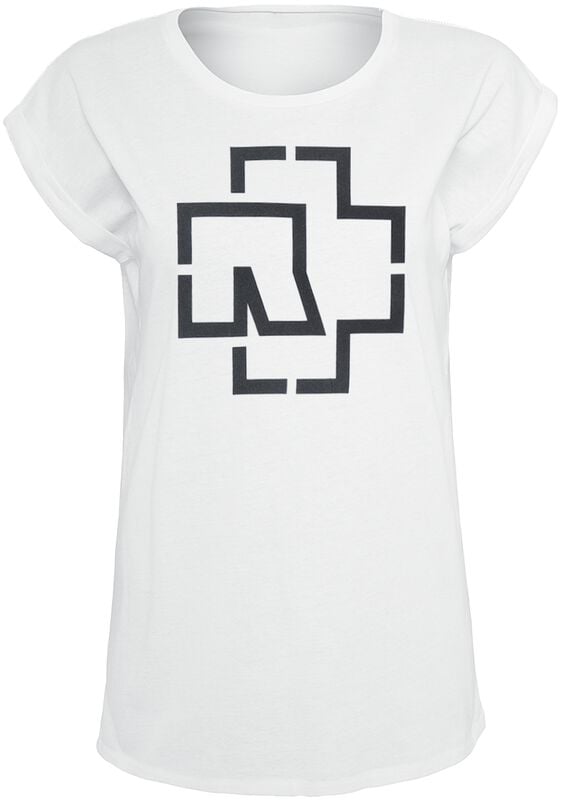 gothicana by emp "Logo" T-Shirt white by Rammstein