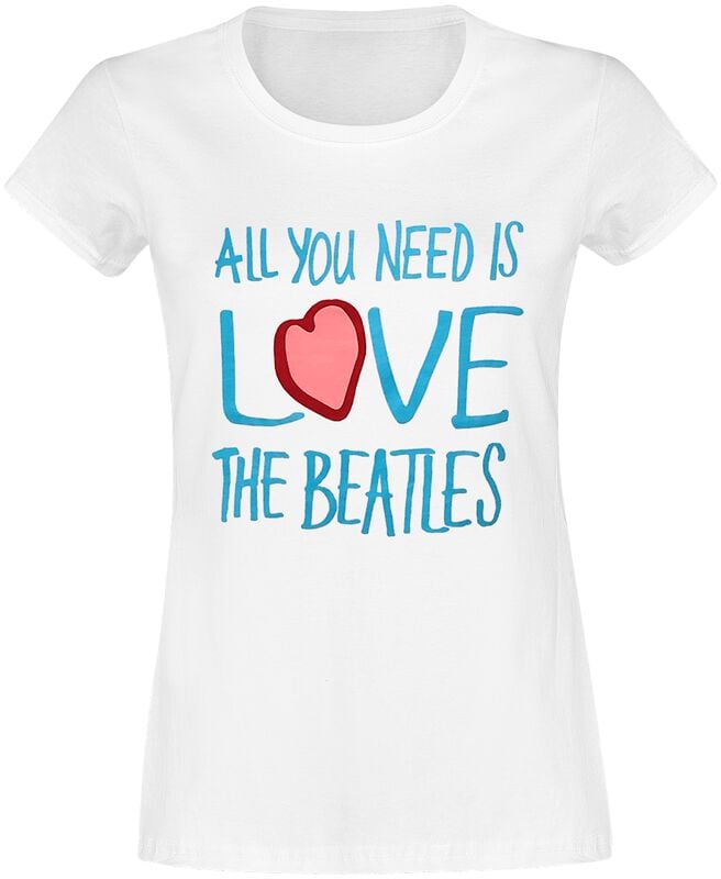 gothicana by emp "Love" T-Shirt white by The Beatles