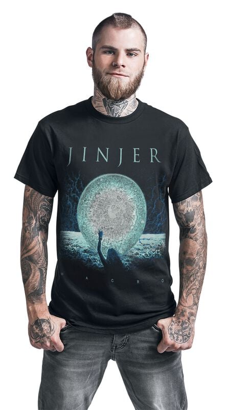 Gothicana By Emp "Macro" T-Shirt Black By Jinjer