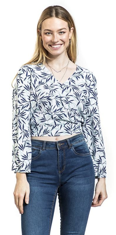Gothicana By Emp "Maya" Longsleeve Blue By Forplay