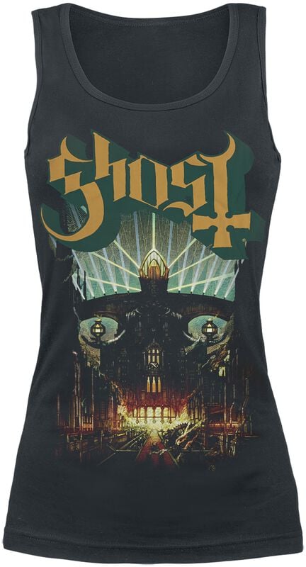 gothicana by emp "Meliora" Top black by Ghost