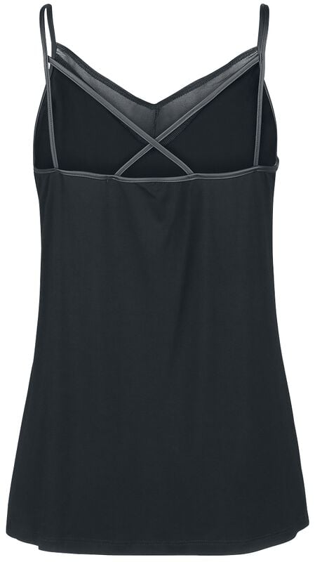 Gothicana By Emp "Merce" Top Black By Outer Vision