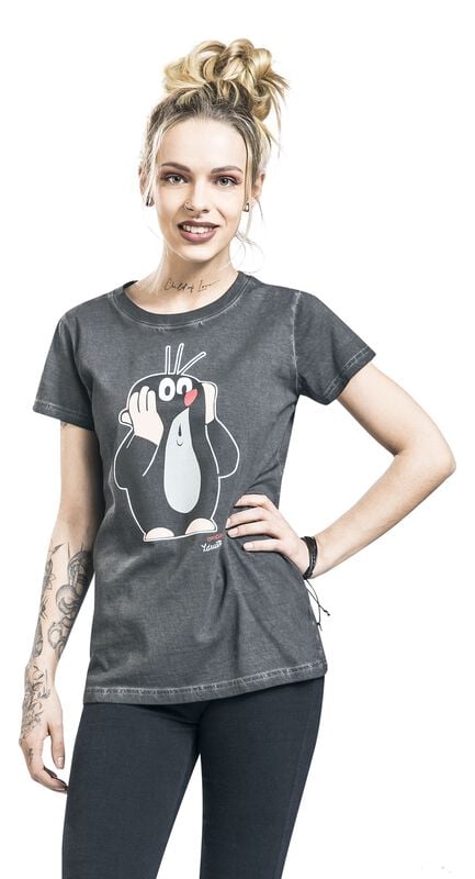 Gothicana By Emp "Mole" T-Shirt Black By The Mole