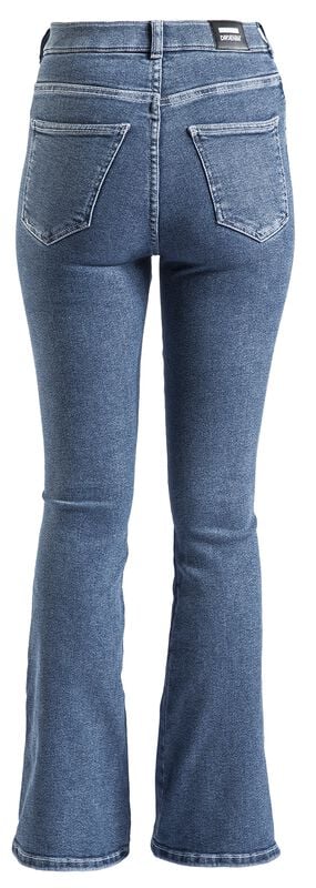 Gothicana By Emp "Moxy Flare" Jeans Blue By Dr. Denim