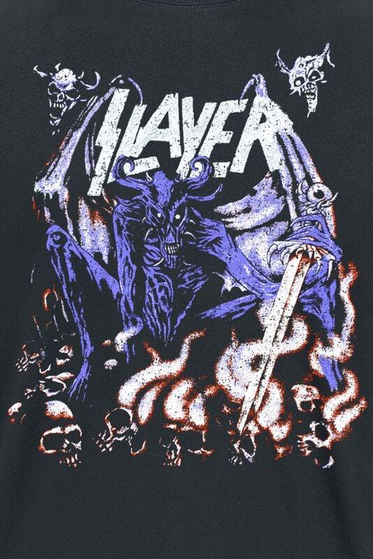Gothicana By Emp "Neon Art" T-Shirt Black By Slayer