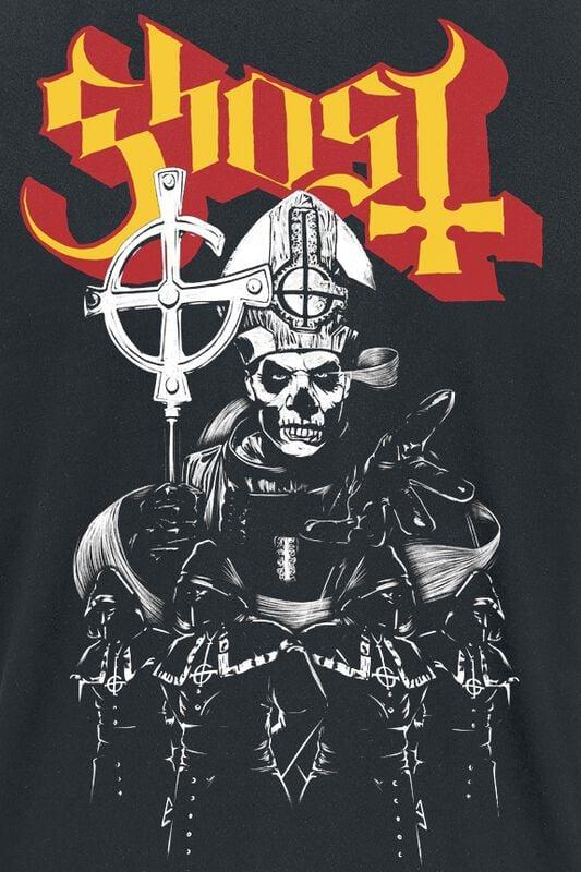 Gothicana By Emp "Papa 2 GRC" T-Shirt Black By Ghost