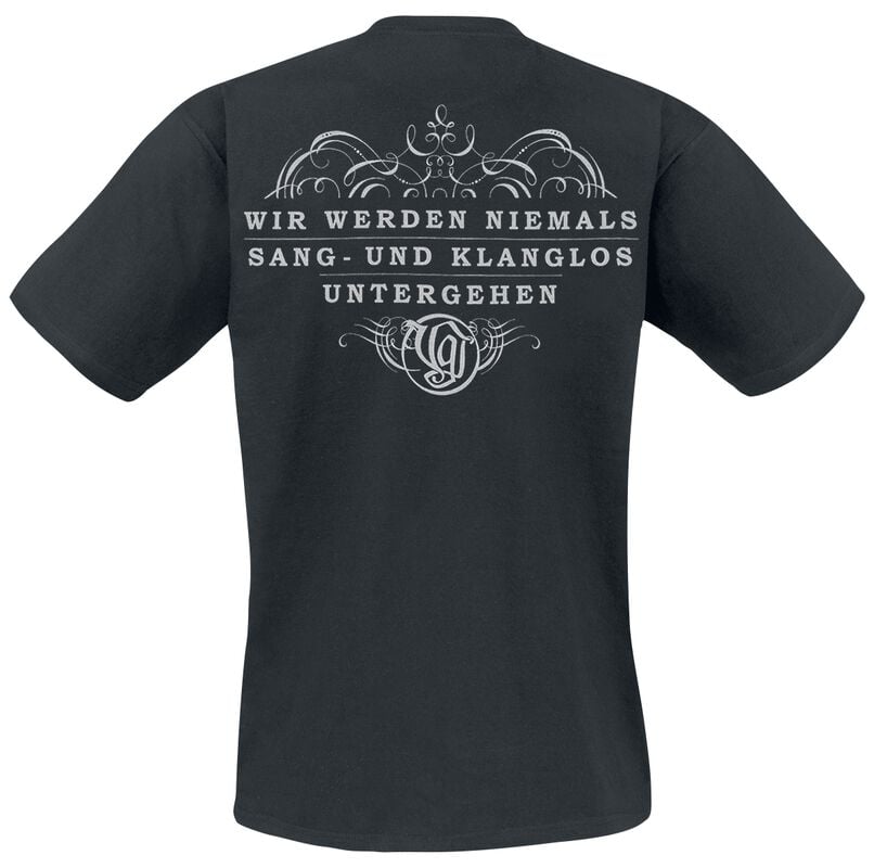 Gothicana By Emp "Rabe" T-Shirt Black By Versengold