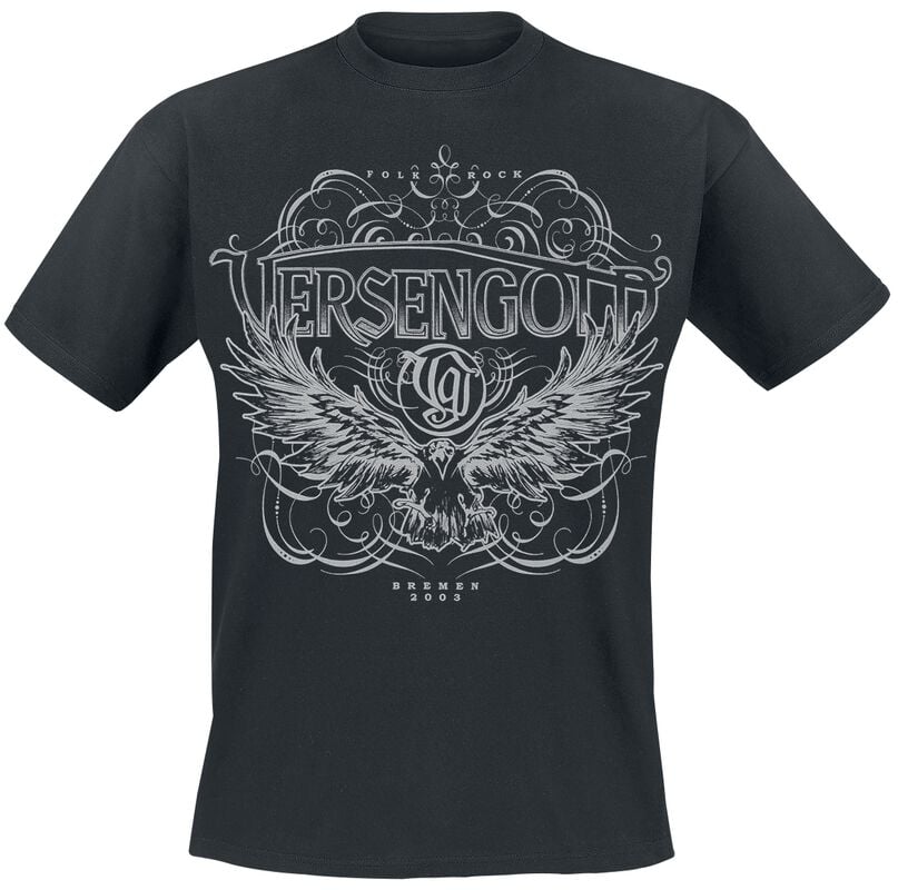 gothicana by emp "Rabe" T-Shirt black by Versengold