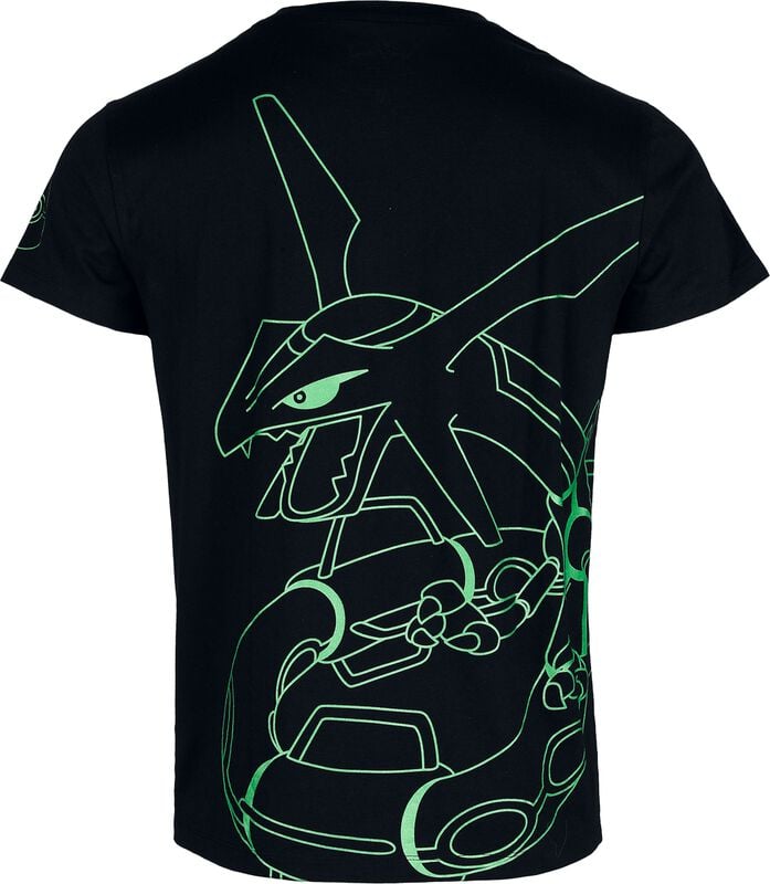 Gothicana By Emp "Rayquaza" T-Shirt Black By Pokémon