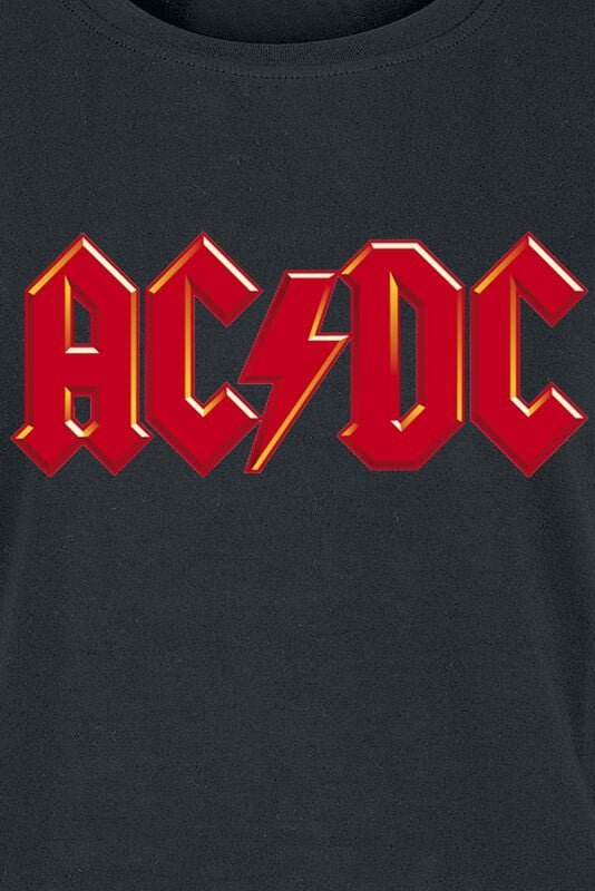 Gothicana By Emp "Red Logo" T-Shirt Black By AC/DC