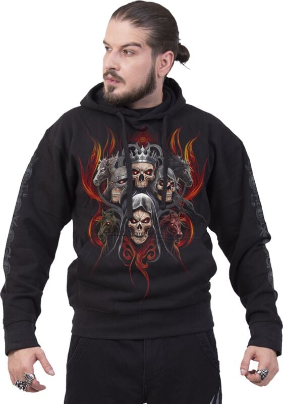 Gothicana By Emp "Revelation" Hoodie Black By Spiral