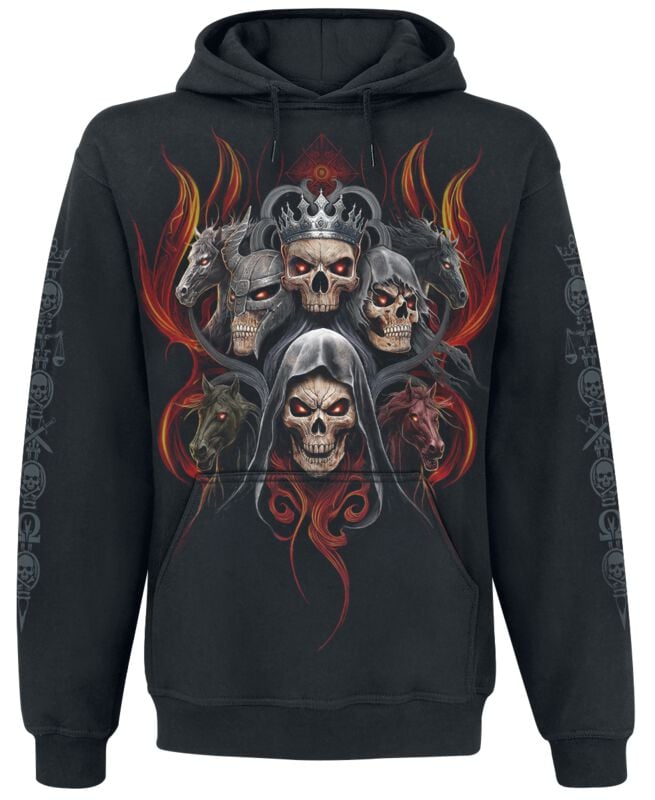 gothicana by emp "Revelation" Hoodie black by Spiral