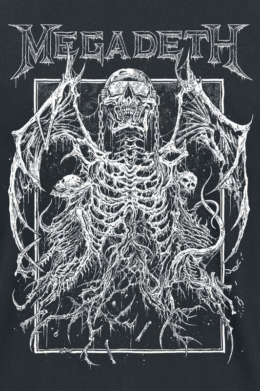 Gothicana By Emp "Rising" T-Shirt Black By Megadeth