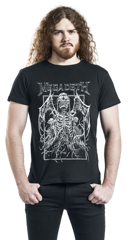 Gothicana By Emp "Rising" T-Shirt Black By Megadeth